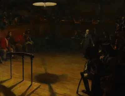 Jean Valjean Devant La Cour Dassises Darras Les Miserables