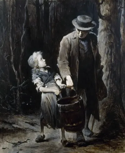 Jean Valjean Et Cosette