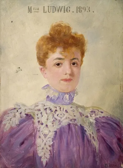 Jeanne Ludwig 1867 1898 Societaire De La Comedie Francaise