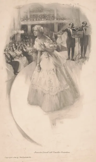 Jennie Lind At Castle Garden