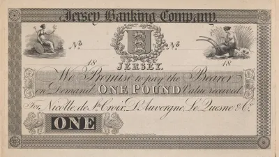 Jersey Banking Company One Pound Note