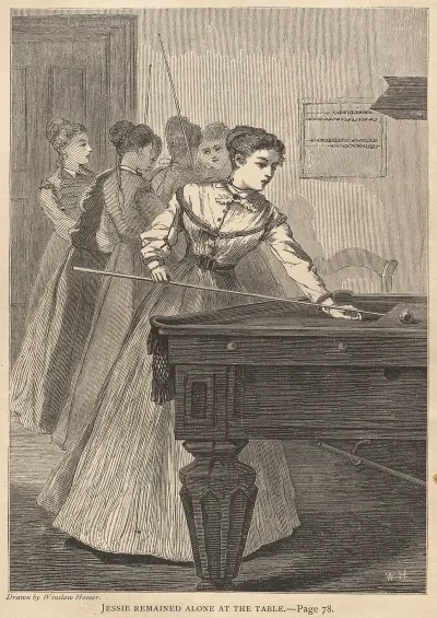 Jessie Remained Alone At The Table