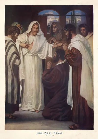 Jesus And Saint Thomas