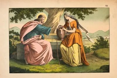 Jesus And The Samaritan Woman