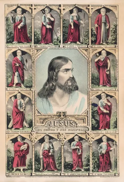 Jesus And The Twelve Apostles