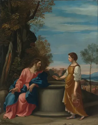 Jesus And The Woman From Samaria