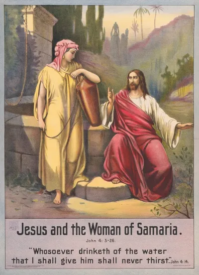 Jesus And The Woman Of Samaria
