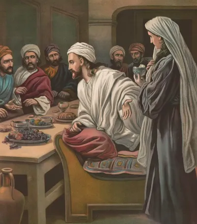 Jesus Anointed In Bethany