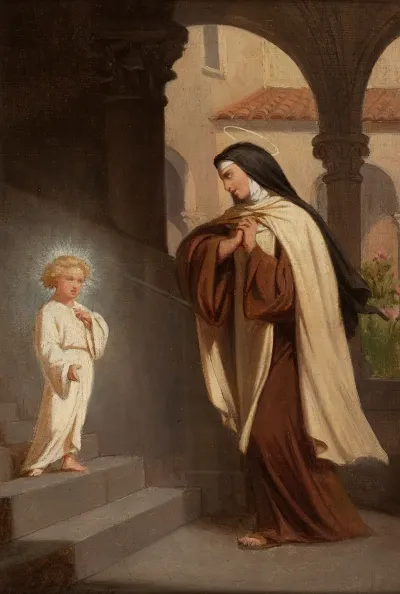 Jesus Apparait A Sainte Therese