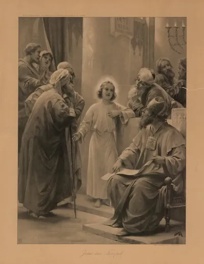 Jesus At Age 12 In The Temple 4