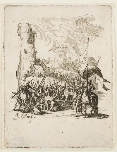 Jesus Carries The Cross