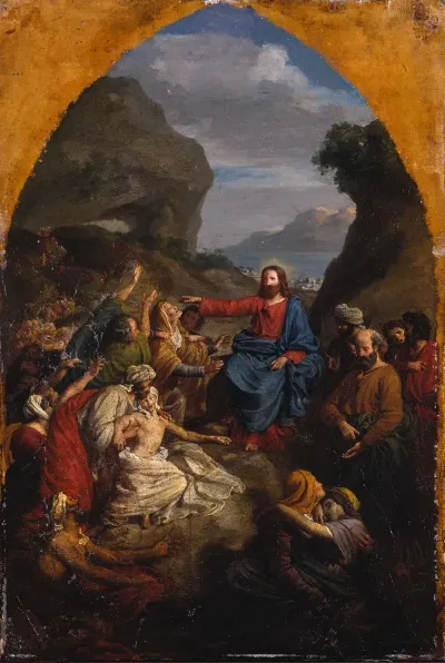 Jesus Christ Healing The Sick