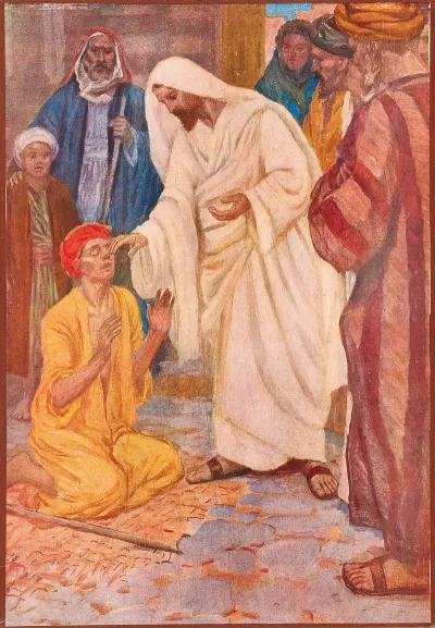 Jesus Gives Sight To The Blind
