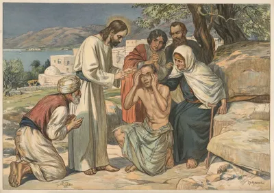 Jesus Heals The Blind Man