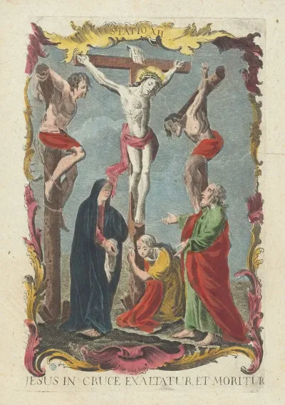 Jesus In Cruce Exaltatur Et Moritur