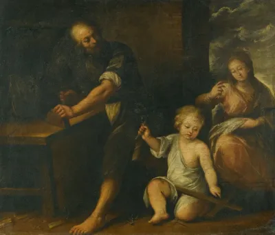 Jesus In Josephs Workshop