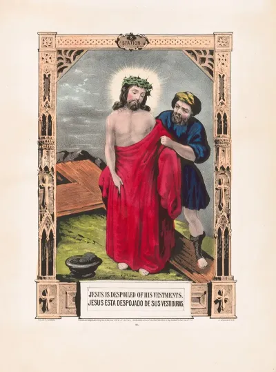 Jesus Is Despoiled Of His Vestments