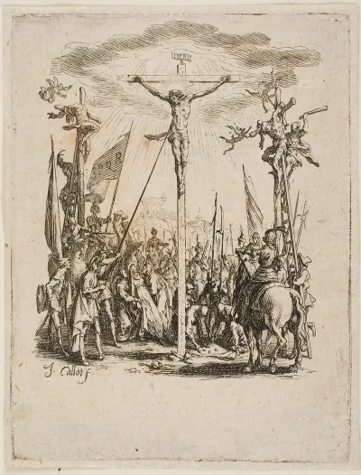 Jesus Is Pierced By A Lance