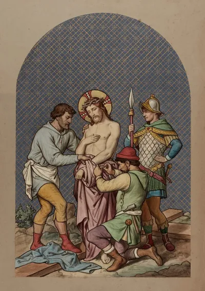 Jesus Is Stripped Of His Garments