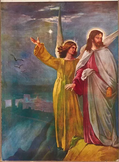 Jesus Is Tempted In The Desert