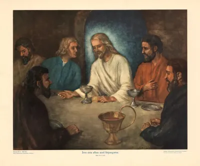 Jesus Last Evening With The Disciples