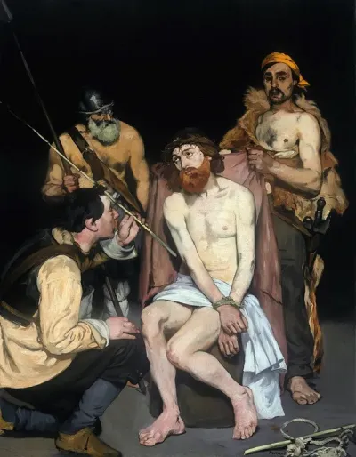 Jesus Mocked By The Soldiers