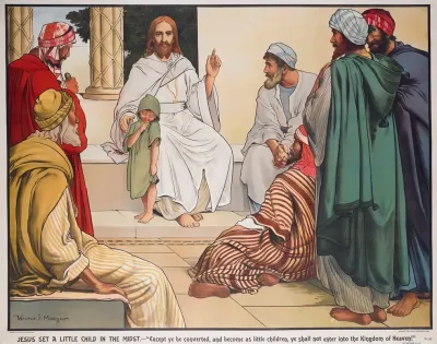 Jesus Set A Little Child In The Midst