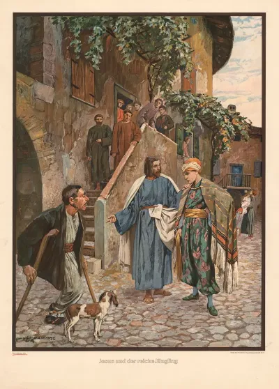 Jesus Und Der Reiche Jungling