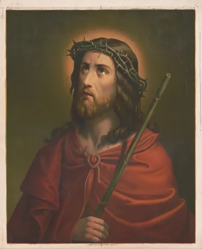 Jesus With Crown Of Thorns 2