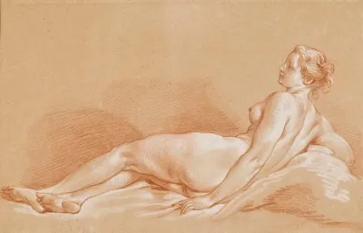 Jeune Femme Allongee