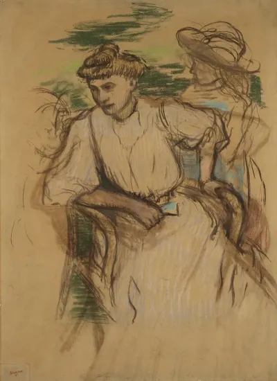 Jeune Femme Assise 2