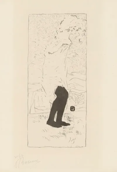 Jeune Femme Aux Bas Noirs