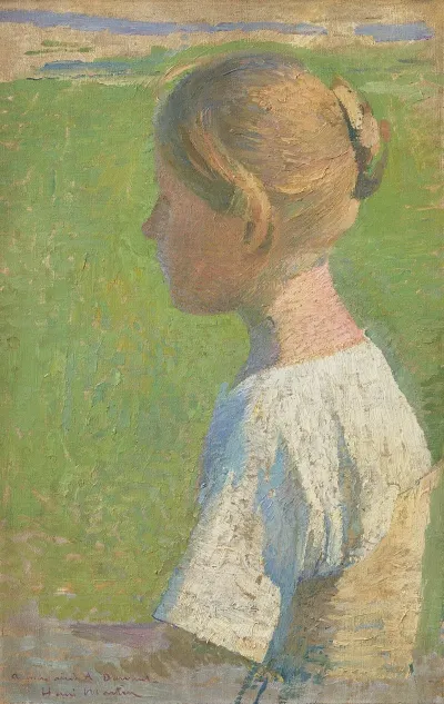 Jeune Femme De Profil