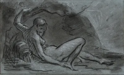 Jeune Femme Nue Allongee