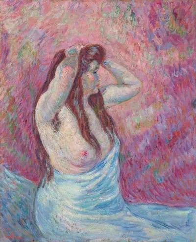 Jeune Femme Nue Drapee