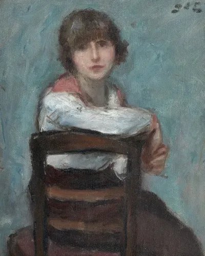 Jeune Fille A La Chaise
