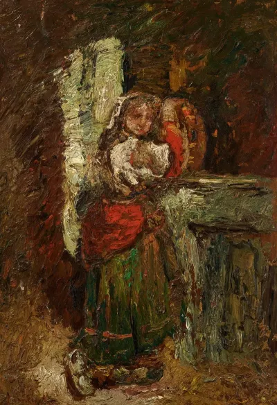 Jeune Fille A La Fontaine