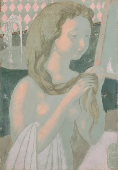 Jeune Fille A La Natte