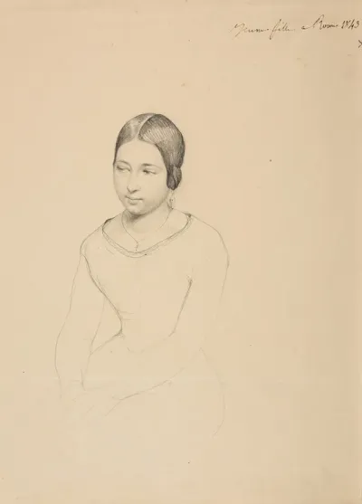 Jeune Fille A Rome