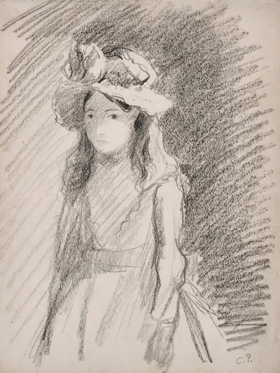 Jeune Fille Au Chapeau