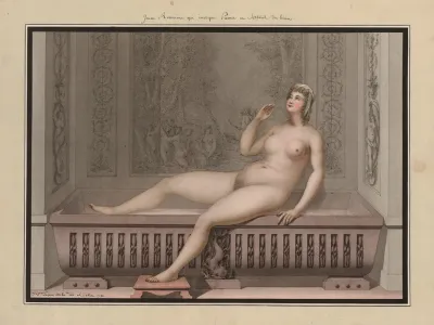 Jeune Romaine Qui Invoque Prema En Sortant Du Bain