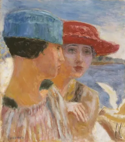 Jeunes Filles A La Mouette