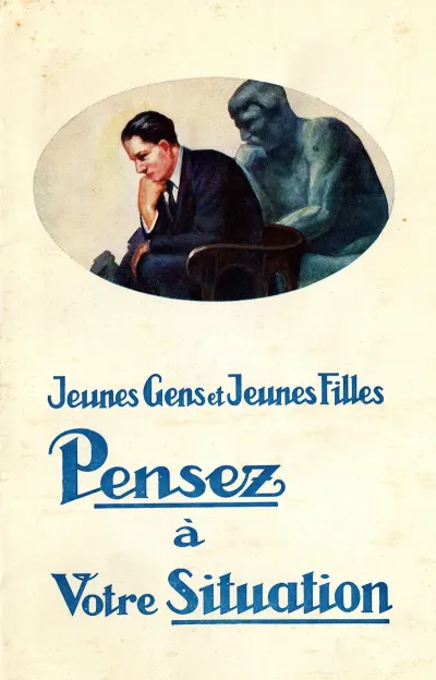Jeunes Gens Et Jeunes Filles Pensez A Votre Situation