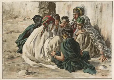 Jeux De Fillettes A Laghouat