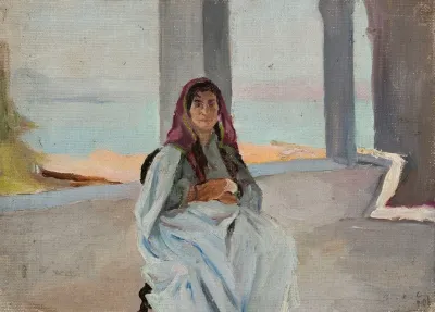 Jewess From Tiberias From The Journey To Palestine