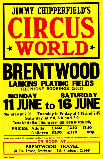Jimmy Chipperfields Circus World