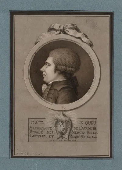 Jn Jques Le Queu Architecte De Lacademie Royale Des Siences Belles Lettres Et Beaux Arts De Rouen Ne A Rouen Lan 1757