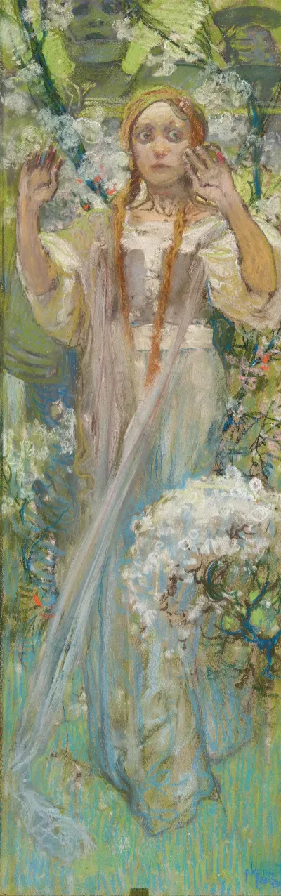 Joan Of Arc Before The Battle