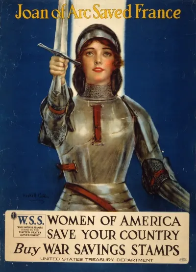 Joan Of Arc Saved France Women Of America Save Your Country