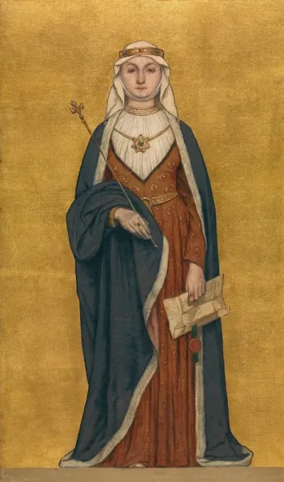 Joan Of Flanders Daughter Of Baldwin Of Constantinople